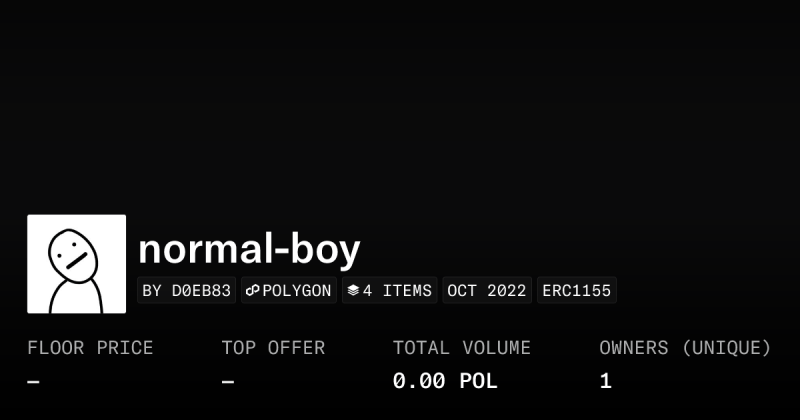 Normal Boy Collection Opensea - Classic HD Minimal Textures | Free Download