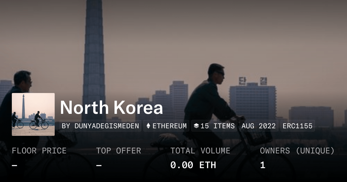 North Korea Collection Opensea