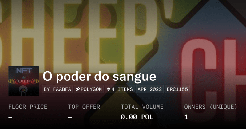 Pretinho Do Poder Collection Opensea - Minimal Textures - Perfect Ultra HD Collection