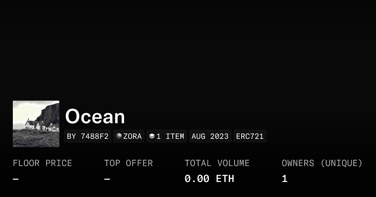 Ocean Collection Opensea