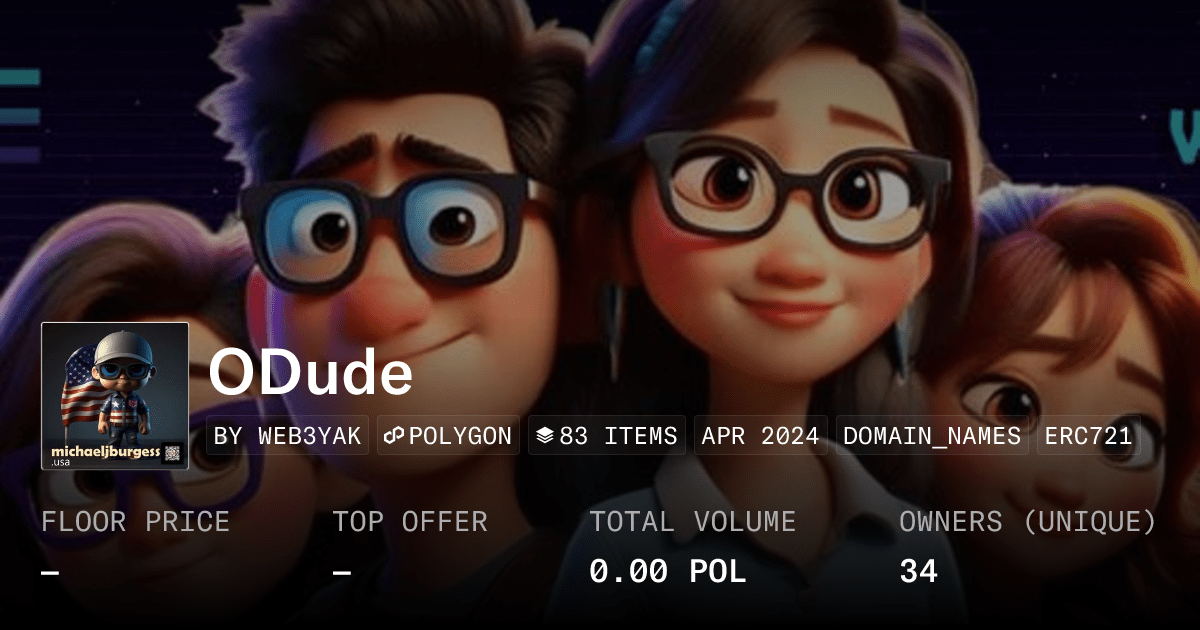 Odude Collection Opensea