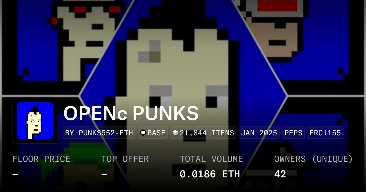 Openc Punks Collection Opensea