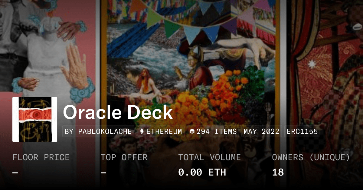 Oracle Deck Collection Opensea