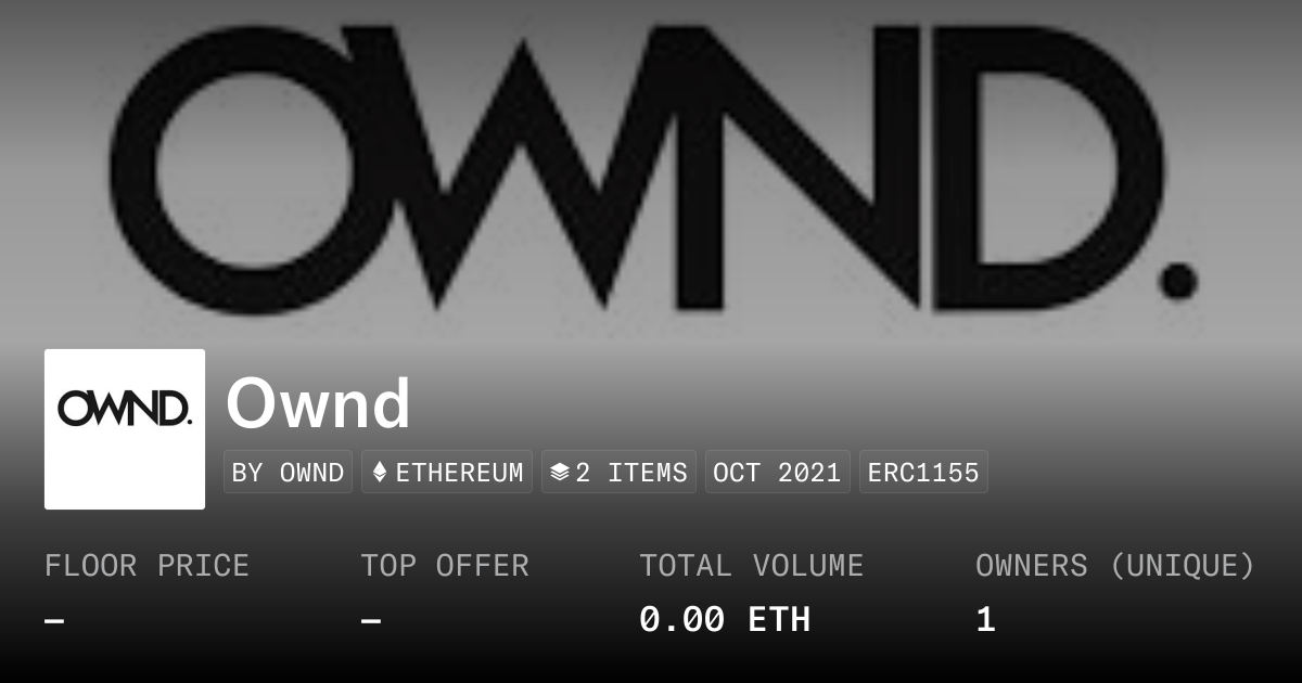 Ownd Collection Opensea