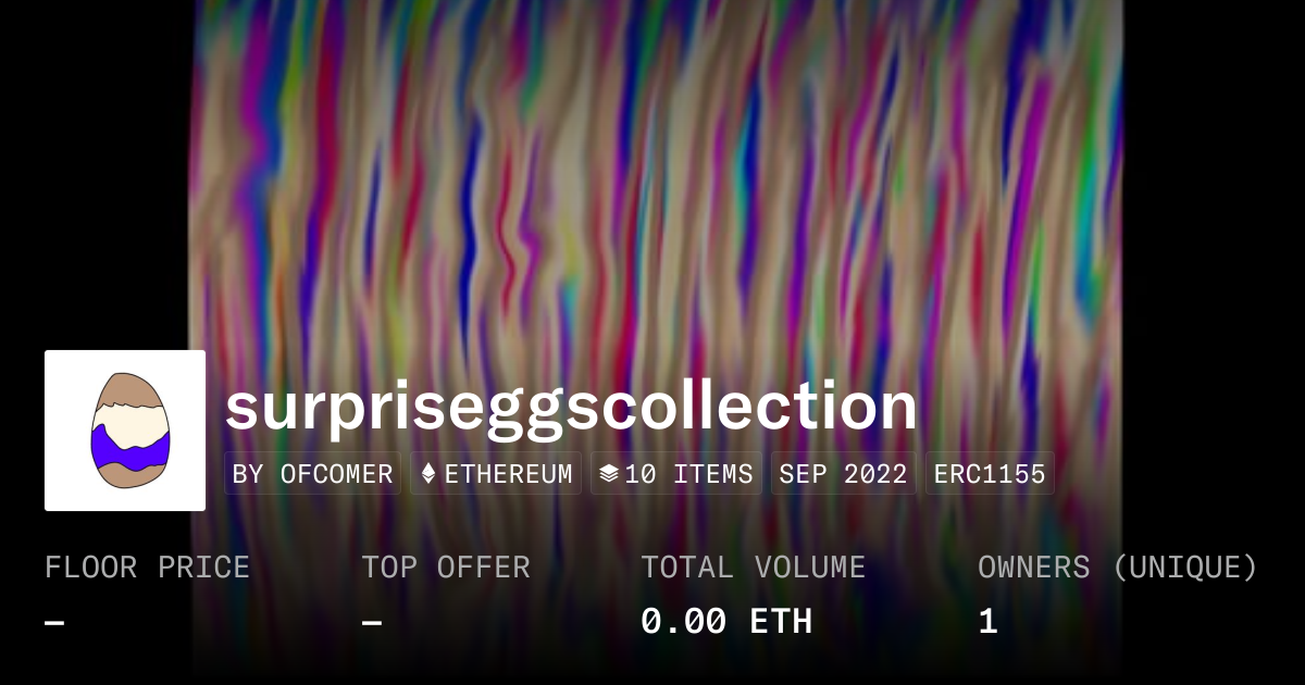 Surpriseggscollection Collection Opensea