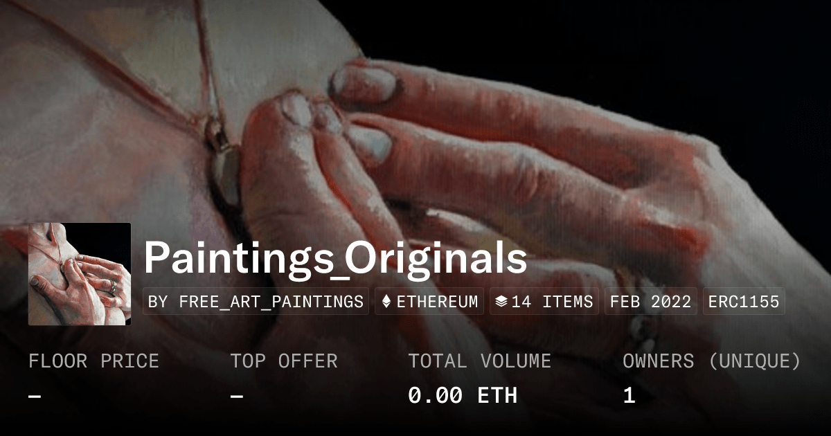 Paintings_Originals - Collection | OpenSea