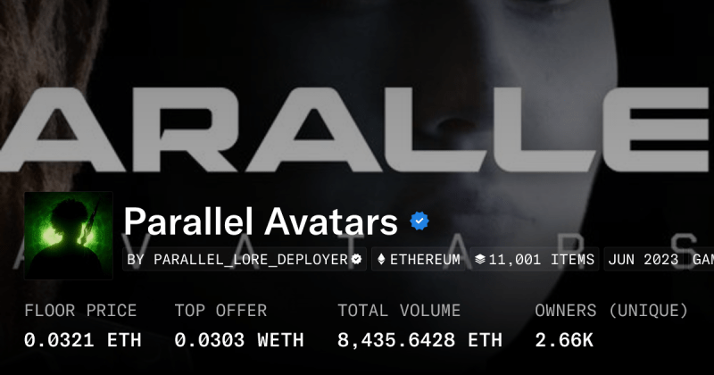 Parallel Lore Deployer Profile Opensea - Premium Gradient Photo - Ultra HD