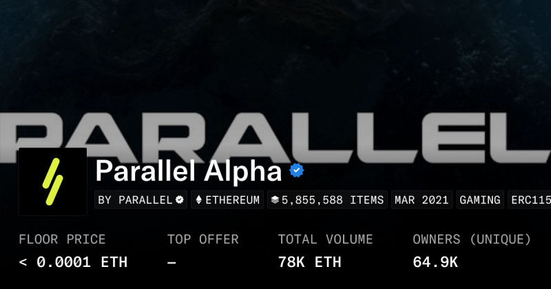 Parallel Alpha Profile Opensea - Download Professional Gradient Image | 8K