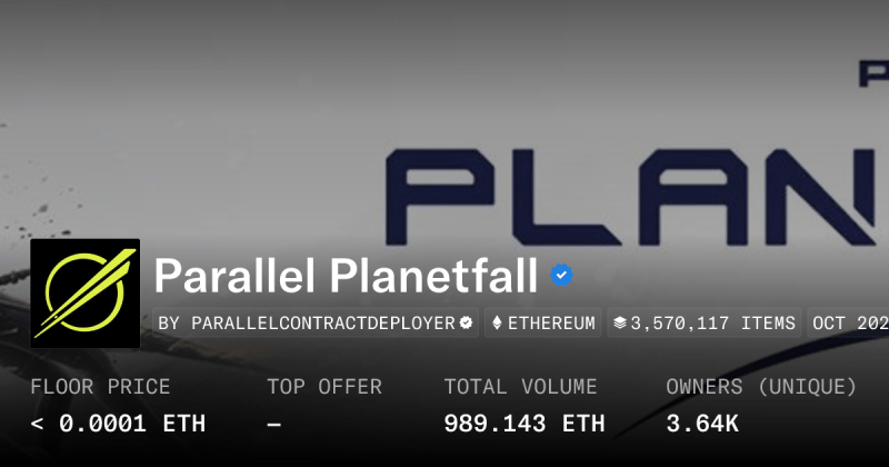 Parallel Planetfall Base Collection Opensea - Best Light Pictures in Full HD