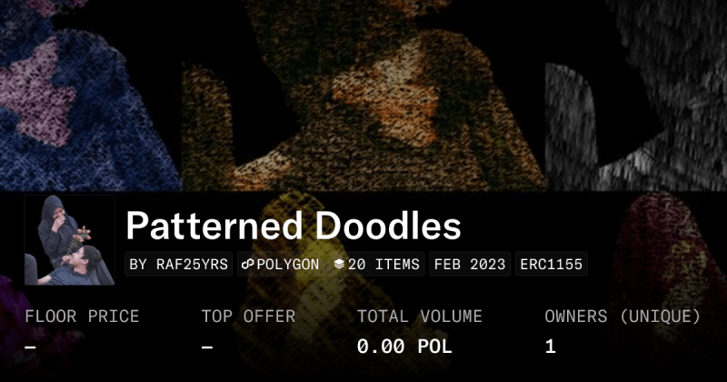 Patterned Collection Collection Opensea - Amazing Mountain Illustration - 4K