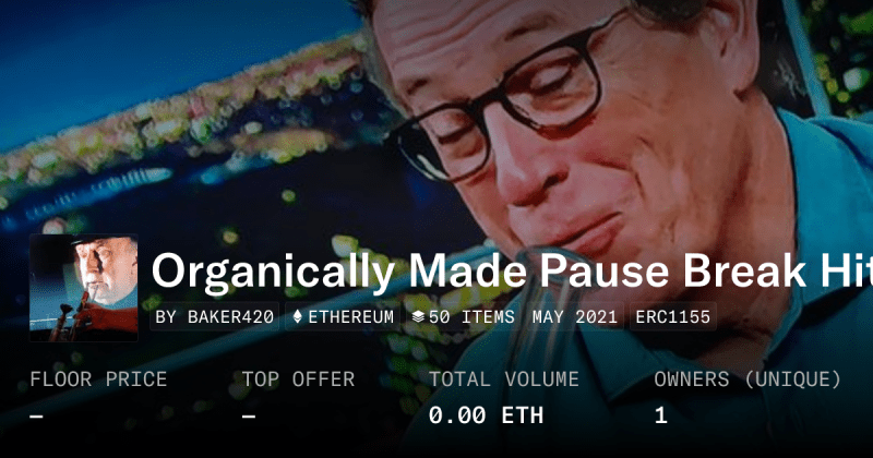 Pause V2 Collection Opensea - Landscape Art Collection - Retina Quality