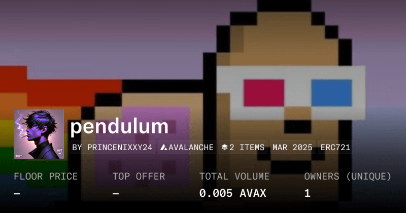 Pendulum Collection Opensea - Download Elegant Dark Art | Desktop