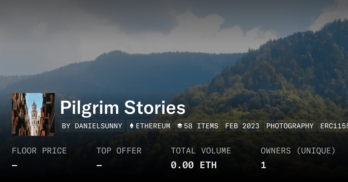 Pilgrim Stories Collection Opensea
