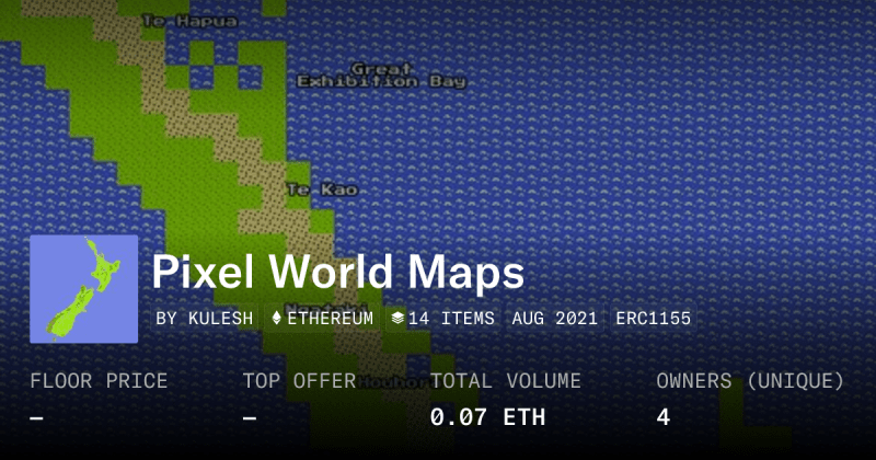 Pixel World Maps Figma - High Quality Nature Texture - 4K
