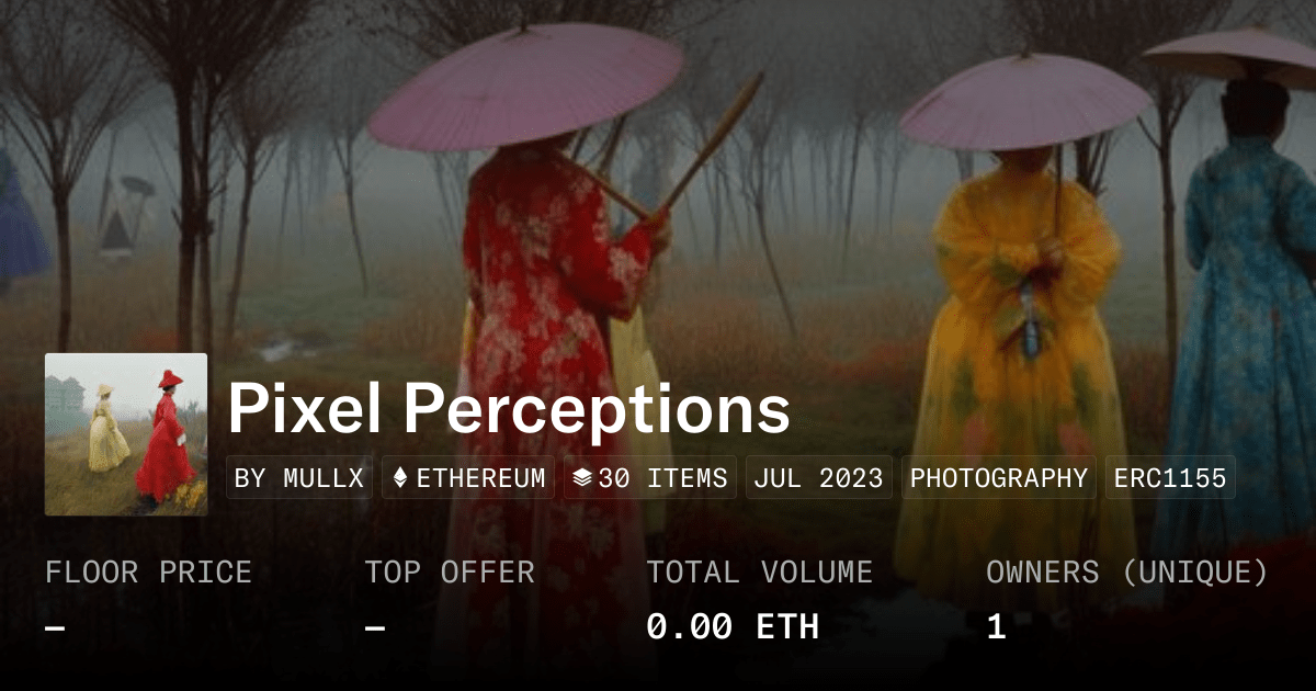 Pixel Perceptions Collection Opensea