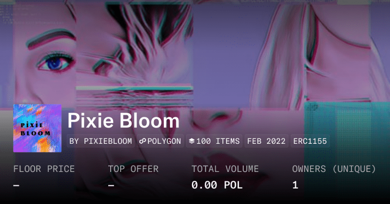 Pixie Bloom Collection Opensea - 8K Colorful Images for Desktop
