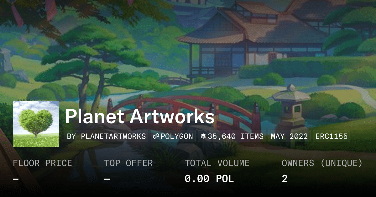 Planet Artworks Collection Opensea