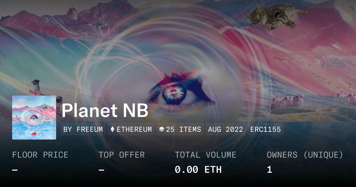 Planet Nb Collection Opensea