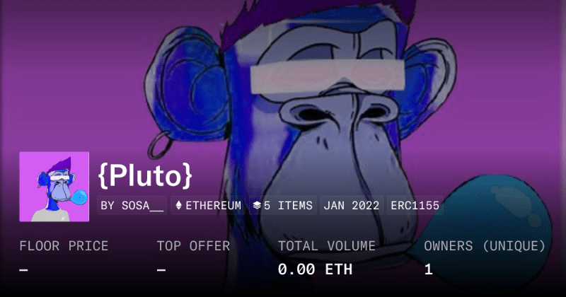 Pluto Collection Opensea - High Quality 8K Nature Photos | Free Download