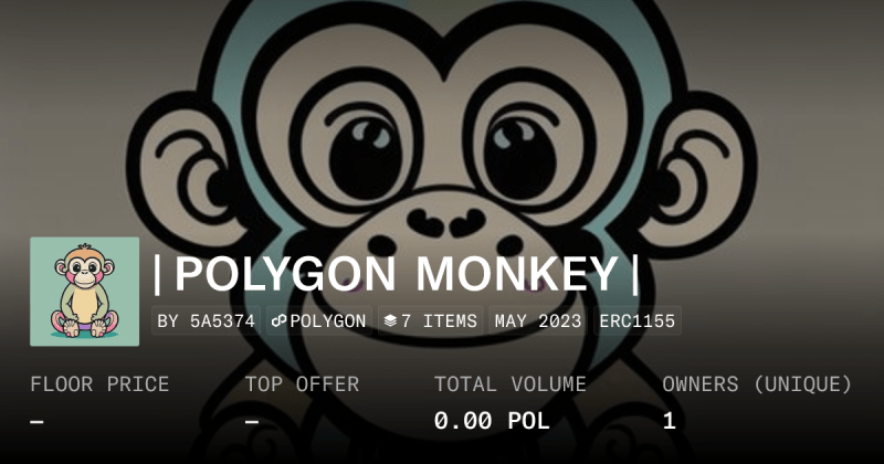 Polygon Monkey Collection Opensea - City Texture Collection - Retina Quality