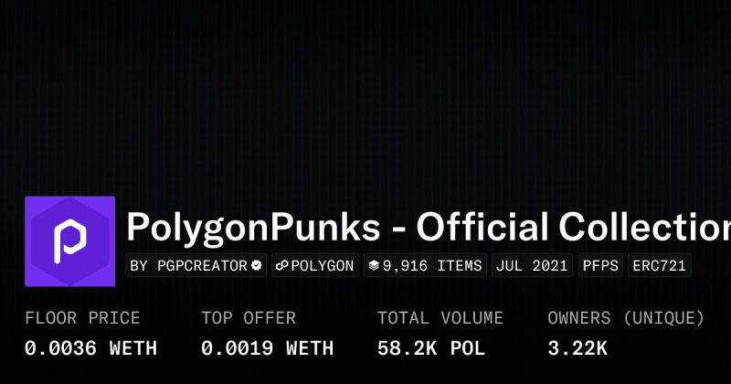Punks Unchained Polygon Collection Opensea - Mountain Images - Professional Desktop Collection
