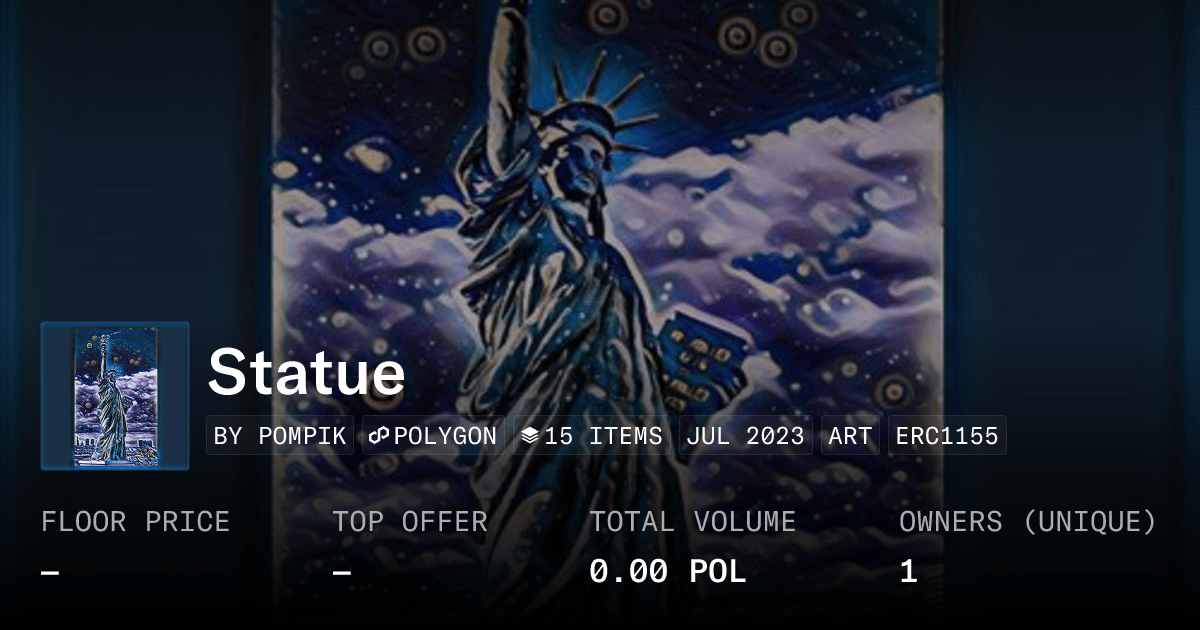 Statue Collection Opensea