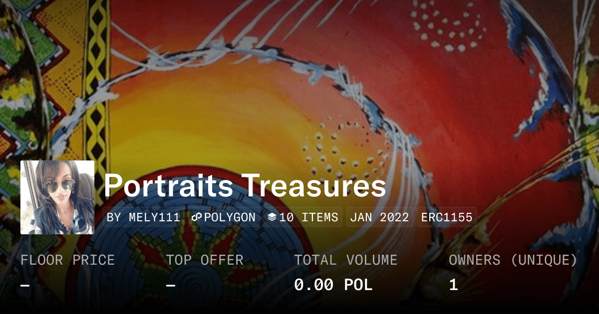 Portraits Treasures Collection Opensea