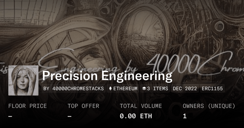 Engineering Collection Opensea - Classic Nature Illustration - Desktop