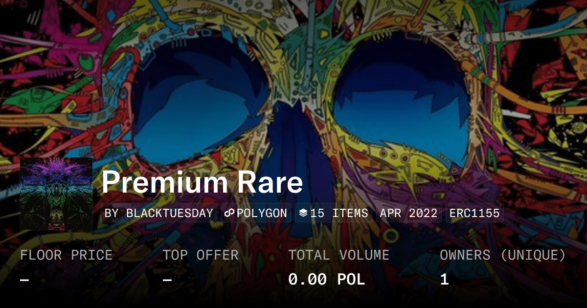Premium Rare Collection Opensea