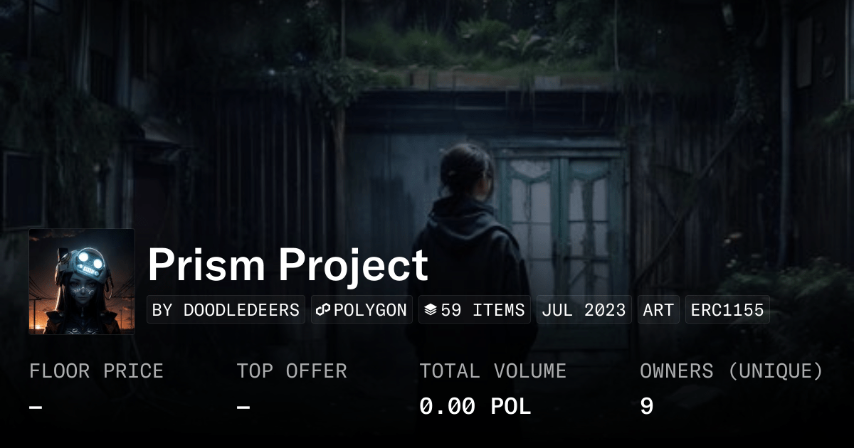 Prism Project Collection Opensea