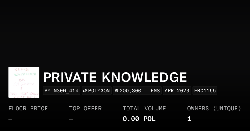 Illustrated Knowledge Collection Collection Opensea - Landscape Designs - Elegant Full HD Collection