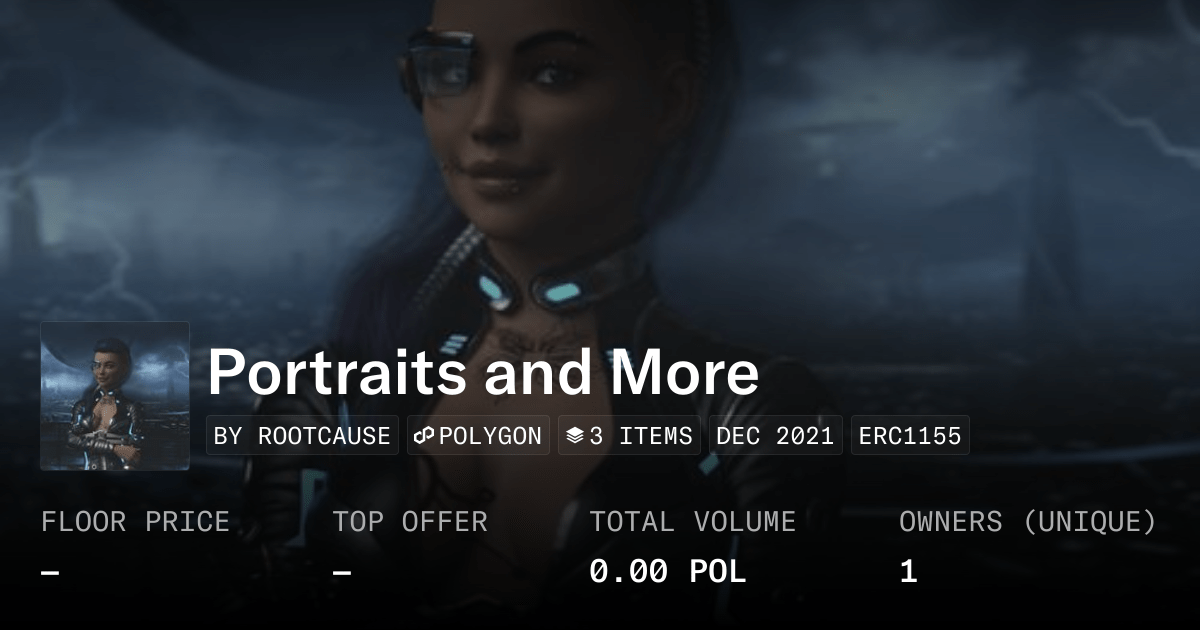 Portraits And More Collection Opensea