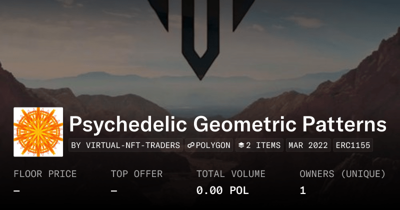 Psychedelic Geometric Patterns Collection Opensea - Nature Wallpapers - Premium Retina Collection