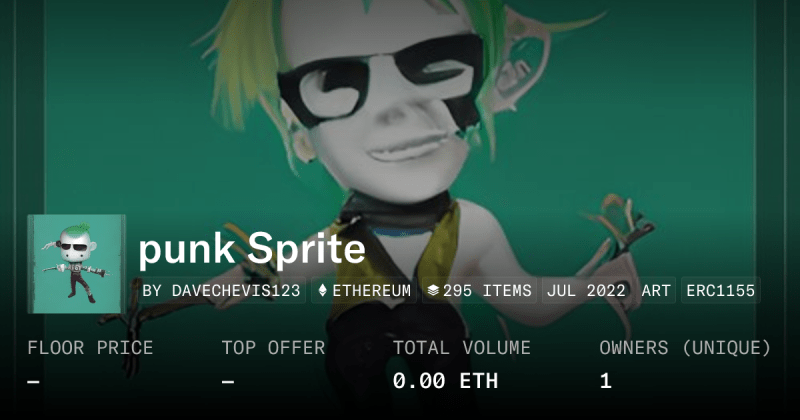 Punk Sprite Collection Opensea - Landscape Pattern Collection - High Resolution Quality