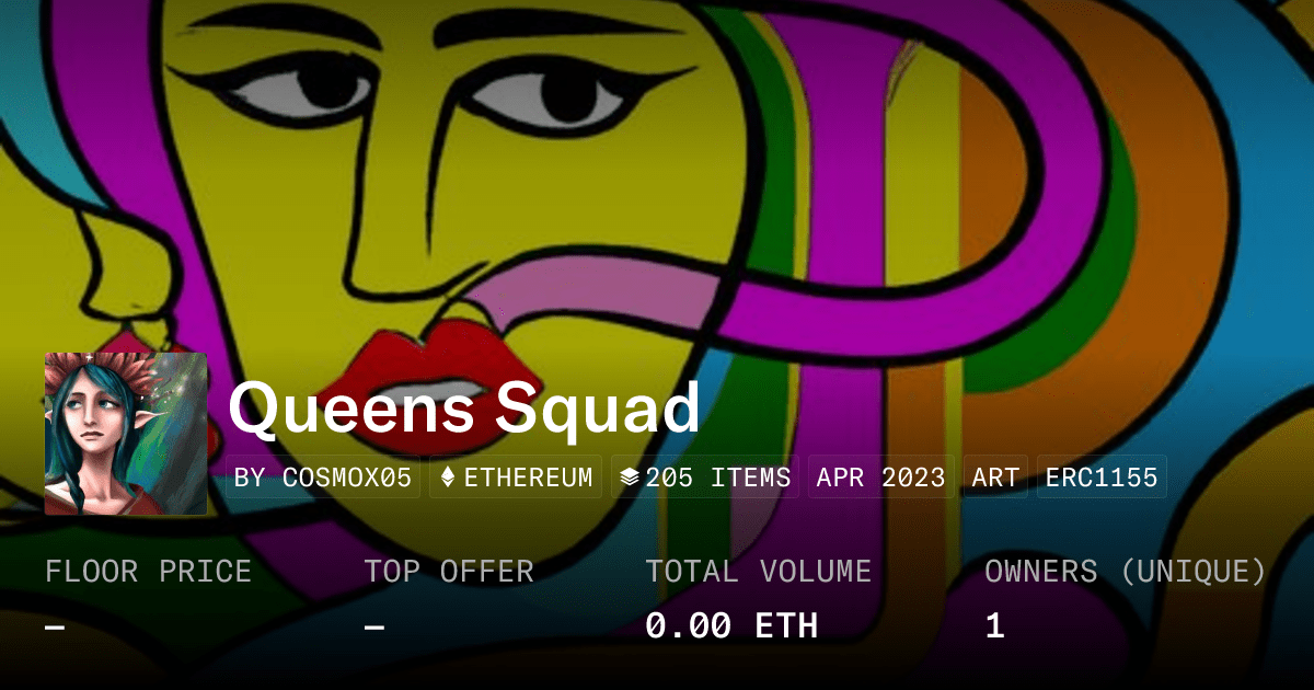 Queens Squad Collection Opensea