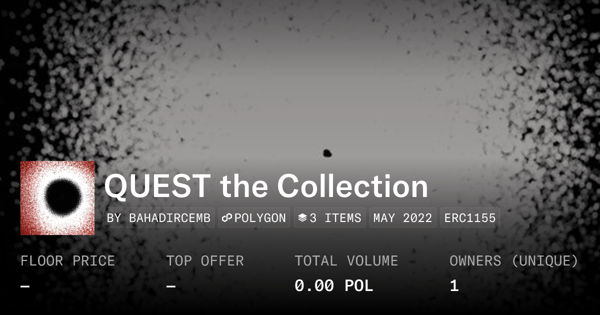 Quest The Collection Collection Opensea