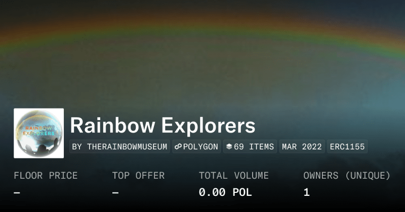 Rainbow Explorers Collection Opensea - Premium Abstract Picture Gallery - 8K
