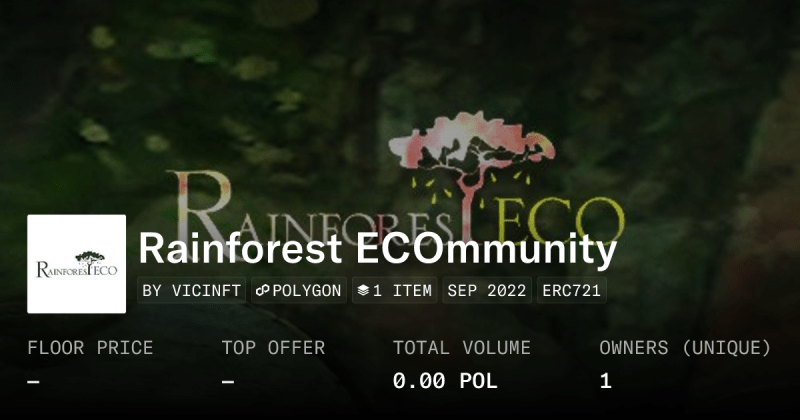 Rainforest Tokens Collection Opensea - Geometric Backgrounds - Premium Retina Collection