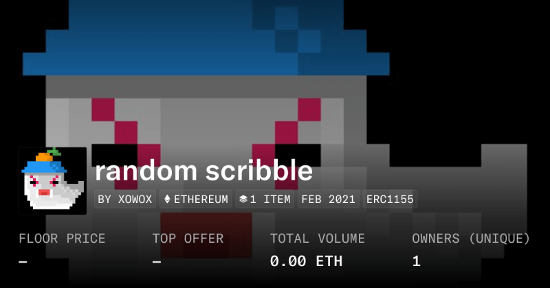 Scribble Collection Opensea - Best Abstract Pictures in Mobile