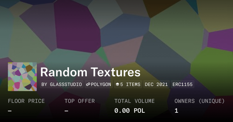 Random Textures Collection Opensea - Sunset Pattern Collection - Desktop Quality