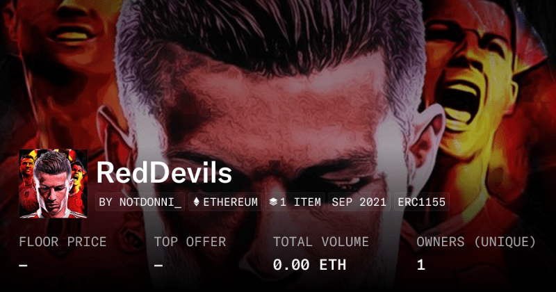 Red Devils Official Collection Opensea - Space Pictures - Professional Ultra HD Collection