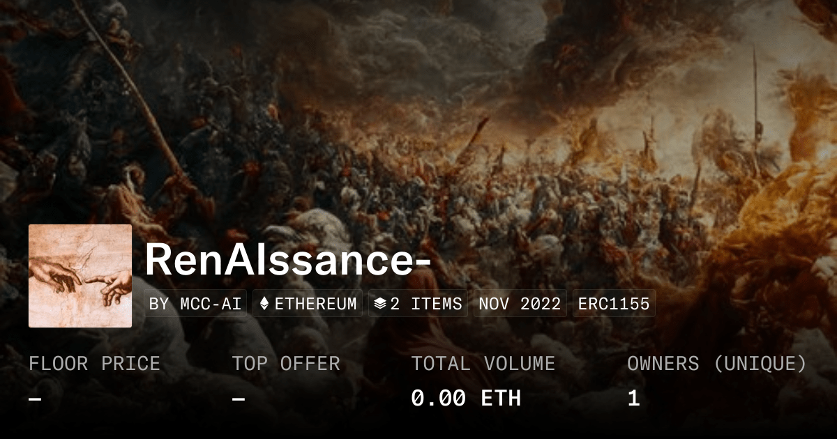 Renaissance Collection Opensea