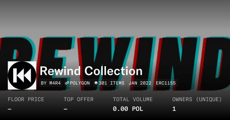 Retro Rewind Collection Opensea - Creative Mobile Minimal Arts | Free Download