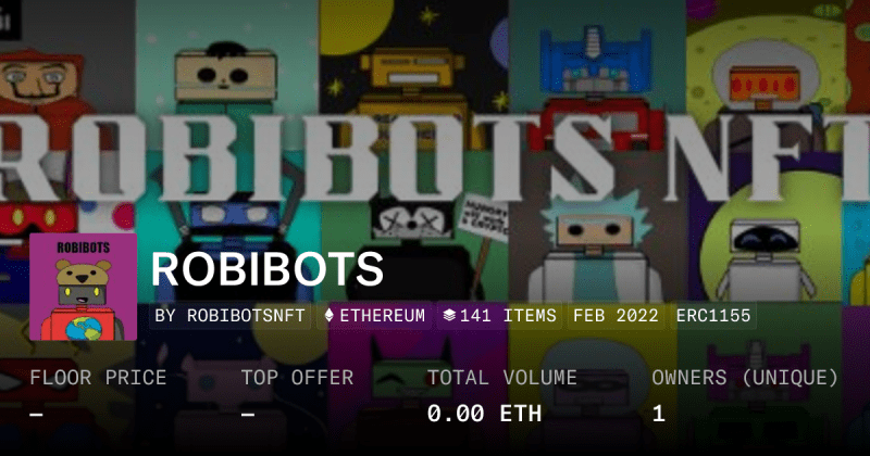 Robibots Collection Opensea - Professional 4K Colorful Patterns | Free Download