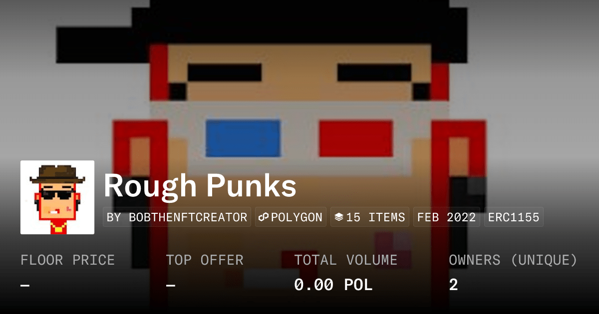 Rough Punks Collection Opensea