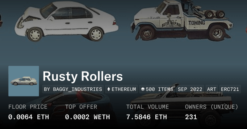 Mini Rusty Collection Opensea - Ultra HD Desktop Sunset Arts | Free Download