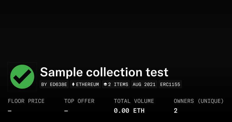 Ethender Sample Collection Collection Opensea - Modern Geometric Illustration - 8K