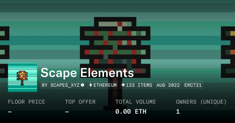 Earth Scape Collection Opensea - Ocean Arts - Professional Desktop Collection