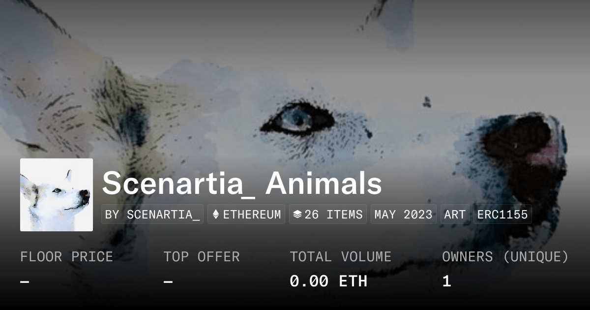 Scenartia Animals Collection Opensea