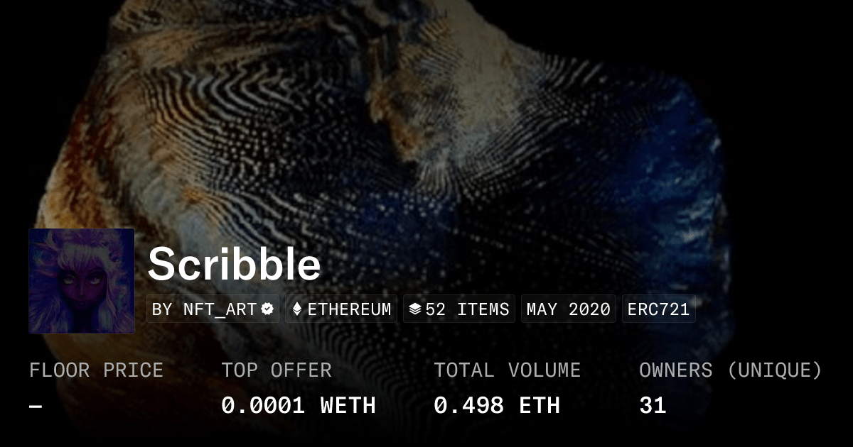 Scribble Collection Opensea